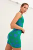 Print Knit Dress Sleeveless Mini Halter sold by Ally Fashion