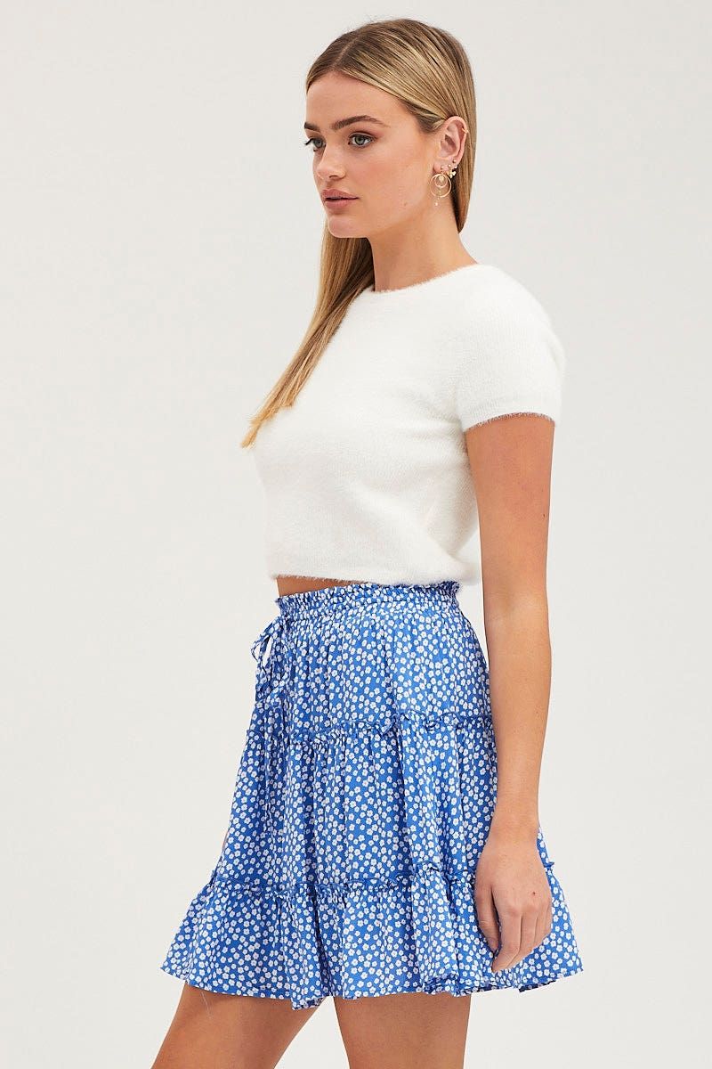 Print Mini Skirt High Rise sold by Ally Fashion product image thumbnail 4