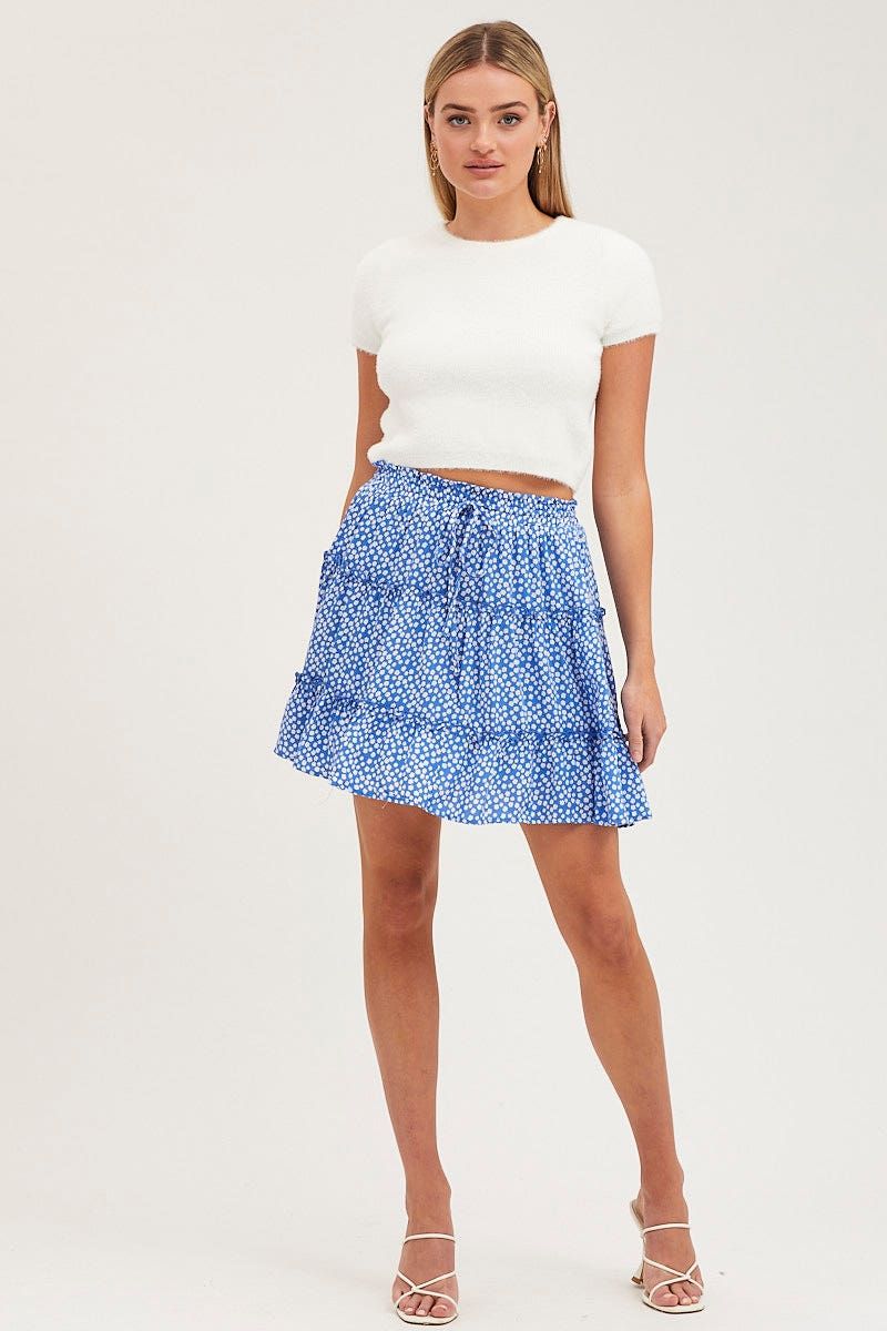 Print Mini Skirt High Rise sold by Ally Fashion product image thumbnail 3