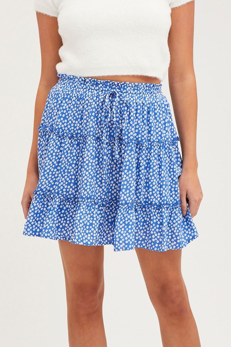 Print Mini Skirt High Rise sold by Ally Fashion product image thumbnail 2