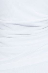 White Bodycon Dress Sleeveless Midi Mesh sold by Ally Fashion