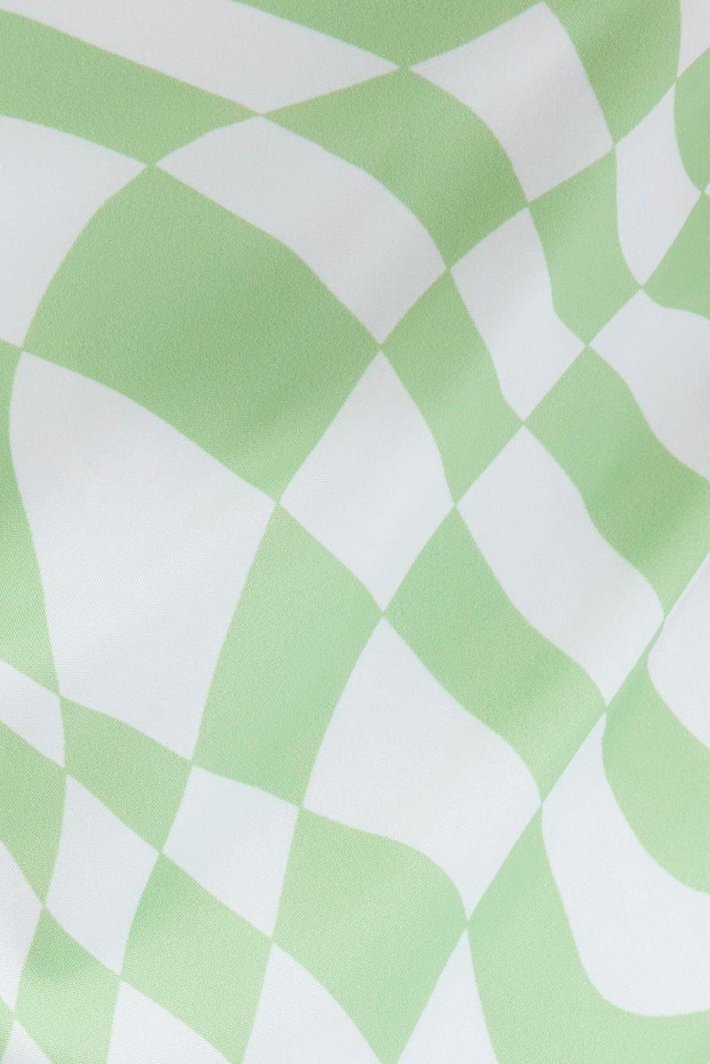 Abstract Print Mini Dress Short Sleeve sold by Ally Fashion product image thumbnail 6