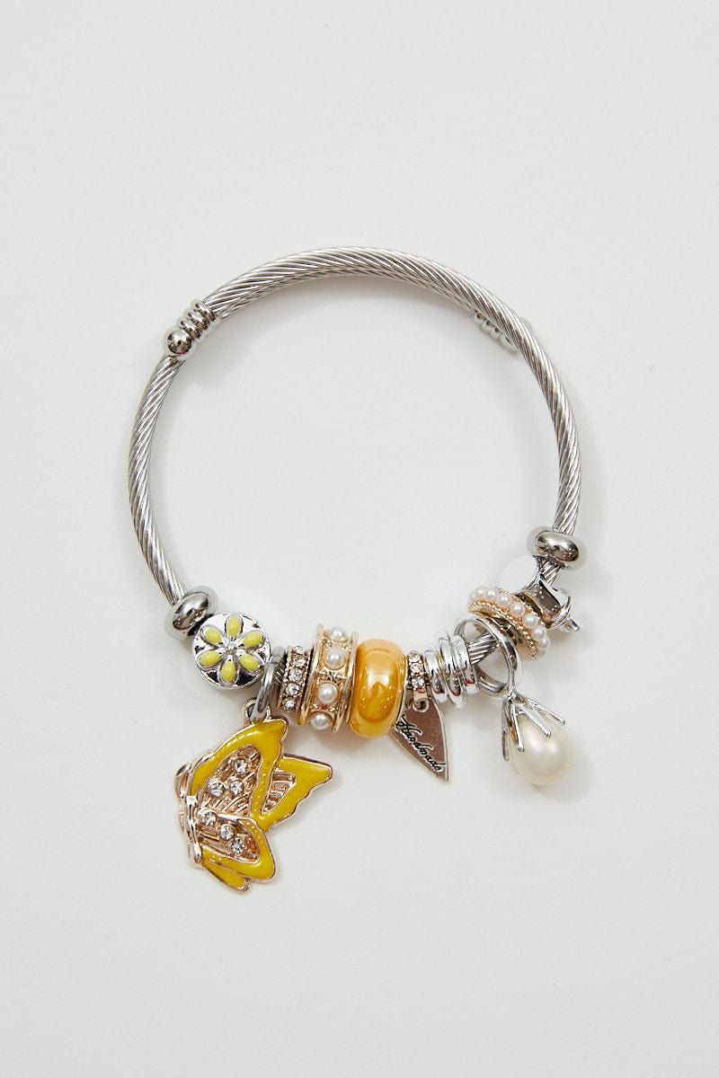 Yellow Charm Bracelet sold by Ally Fashion product image thumbnail 2