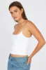 White Singlet Top Round Neck Supersoft sold by Ally Fashion