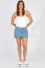 White Singlet Top Round Neck Supersoft sold by Ally Fashion