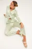 Green Wide Leg Pants sold by Ally Fashion