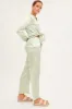 Green Wide Leg Pants sold by Ally Fashion