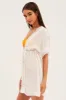 White Tie Front Lace Kimono sold by Ally Fashion