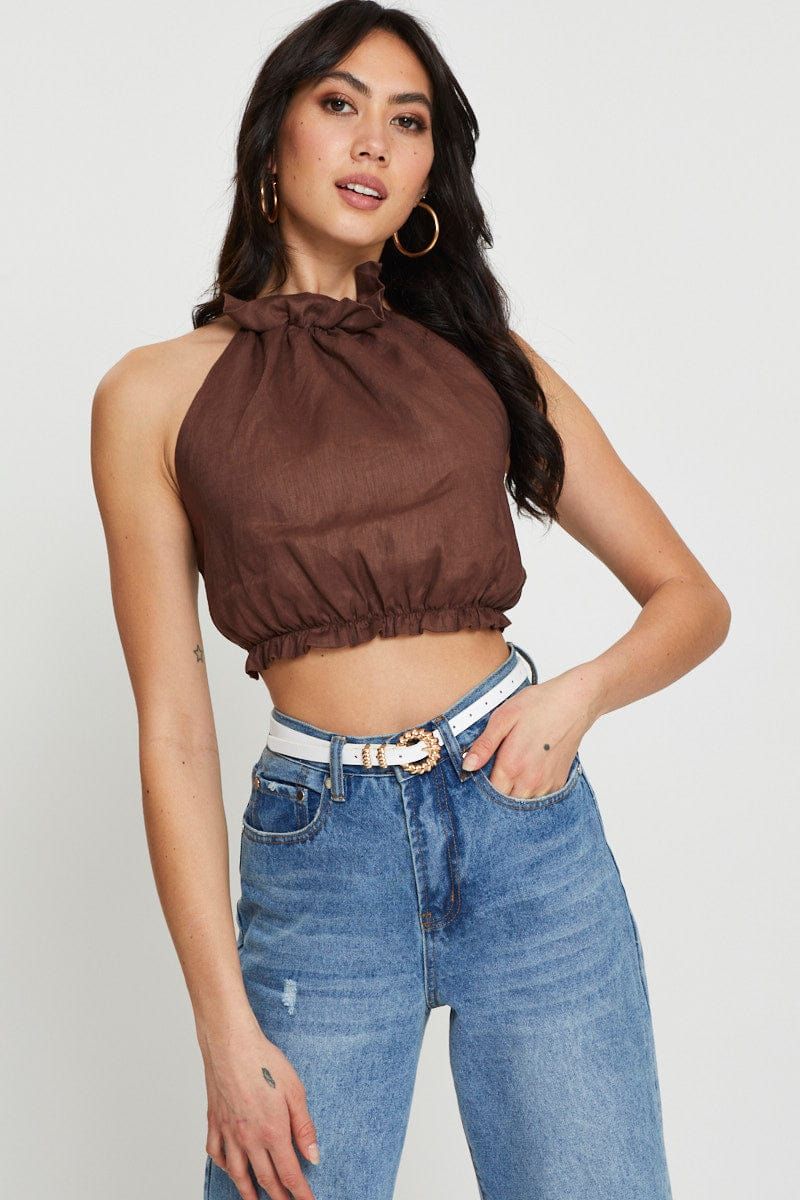 White Decorative Belt sold by Ally Fashion