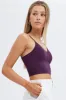 Purple Crop Singlet Top Seamless sold by Ally Fashion
