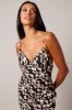 Black Abstract Maxi Dress Strappy sold by Ally Fashion