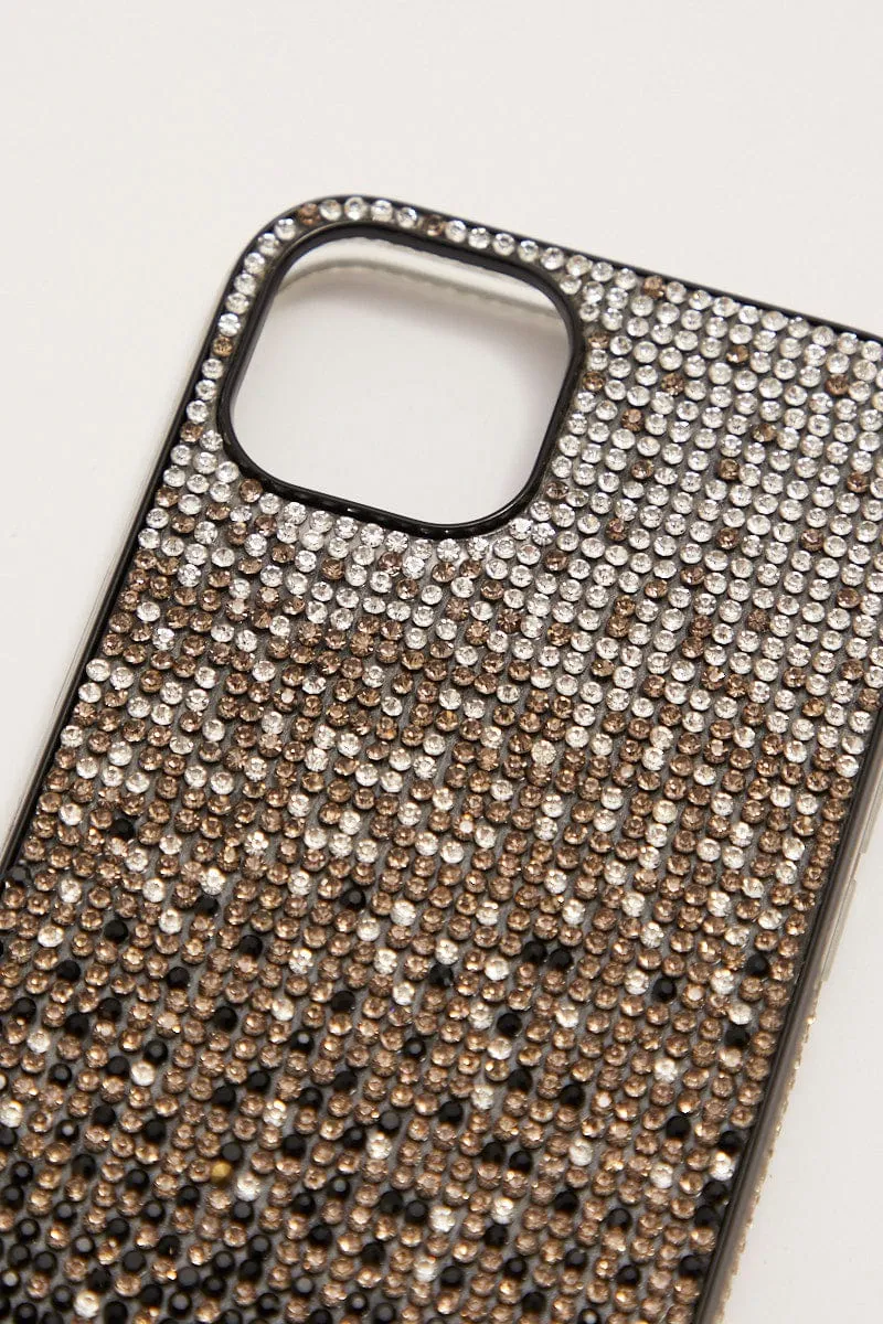 Multi Rhinestones Detail Phone Case For Iphone 14 sold by Ally Fashion product image thumbnail 2