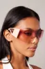 Pink Wrap Visor Sunglasses sold by Ally Fashion