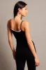 Black Graphic Singlet Rib sold by Ally Fashion