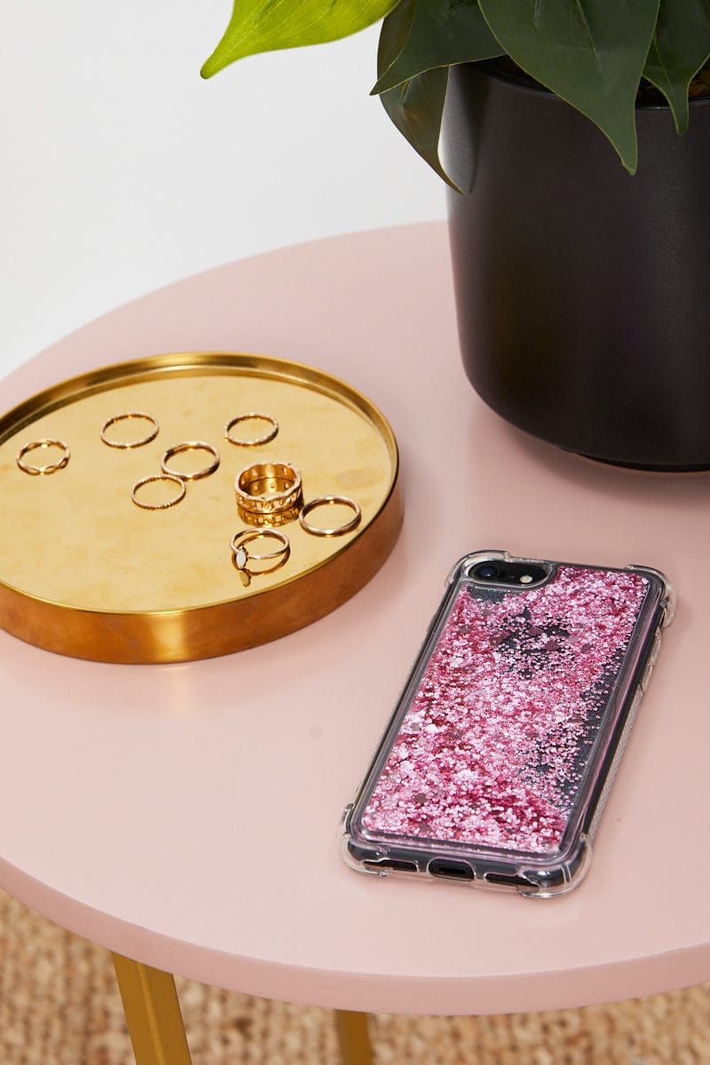 Pink Valentines Heart Phonecase For I-Phone 7 And 8 sold by Ally Fashion