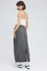 Grey Parachute Skirt Maxi sold by Ally Fashion