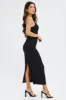 Black Maxi Dress Sleeveless Bodycon sold by Ally Fashion