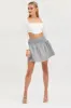 White Corset Crop Top Long Sleeve sold by Ally Fashion