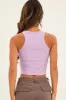 Purple Tank Top Round Neck Digital Print sold by Ally Fashion