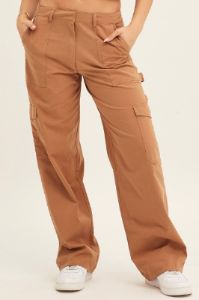 Beige Cargo Pant Mid Rise sold by Ally Fashion