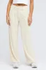 Beige Wide Leg Pants High Rise sold by Ally Fashion