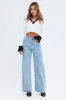 White Crop Top Contrast Collar And Sleeve Cuff sold by Ally Fashion