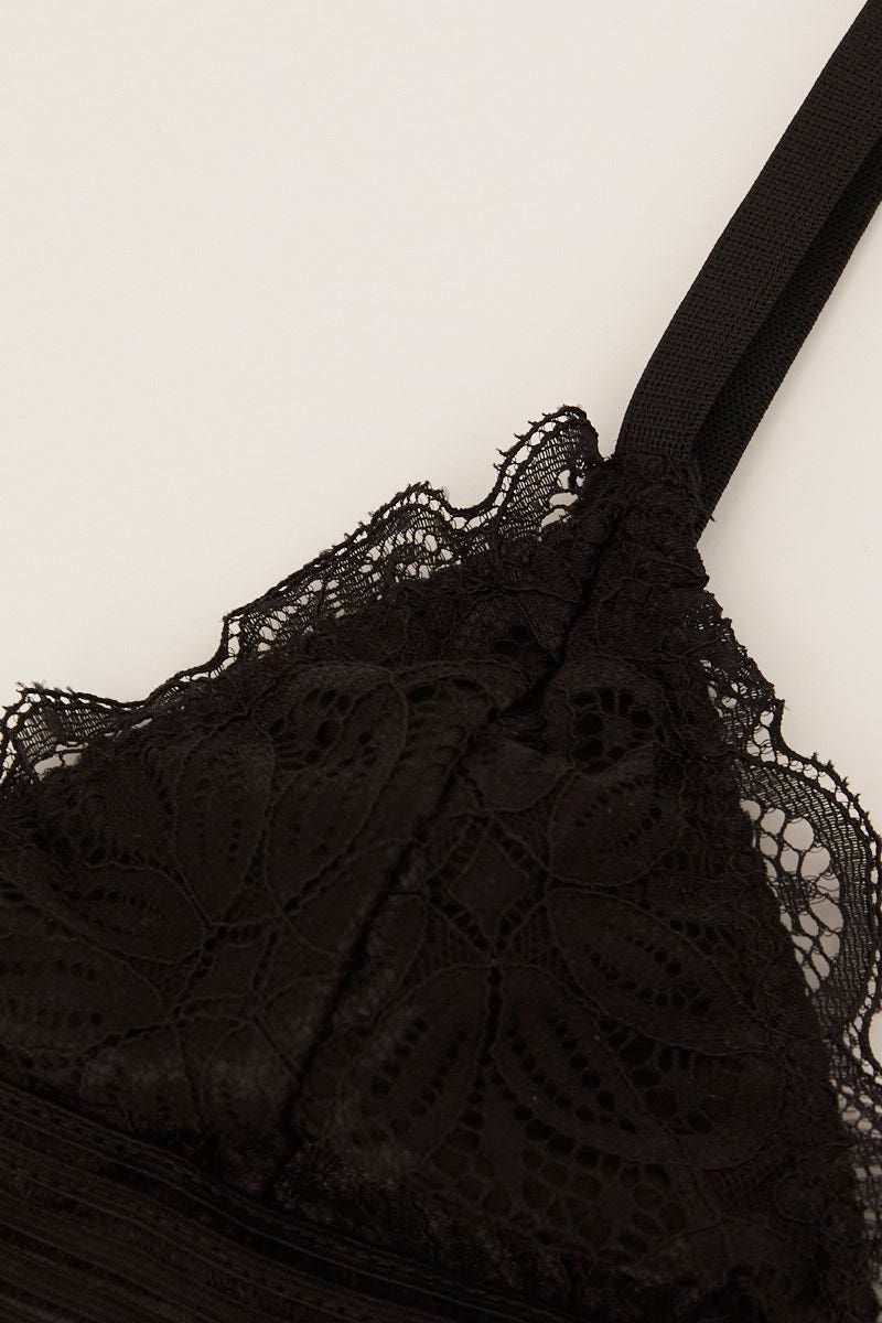 Black Lace Lingerie Set sold by Ally Fashion product image thumbnail 2