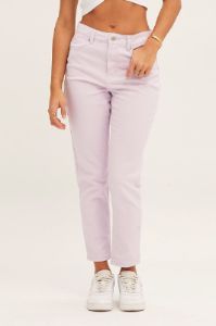 Purple High Rise Mom Denim Jean sold by Ally Fashion