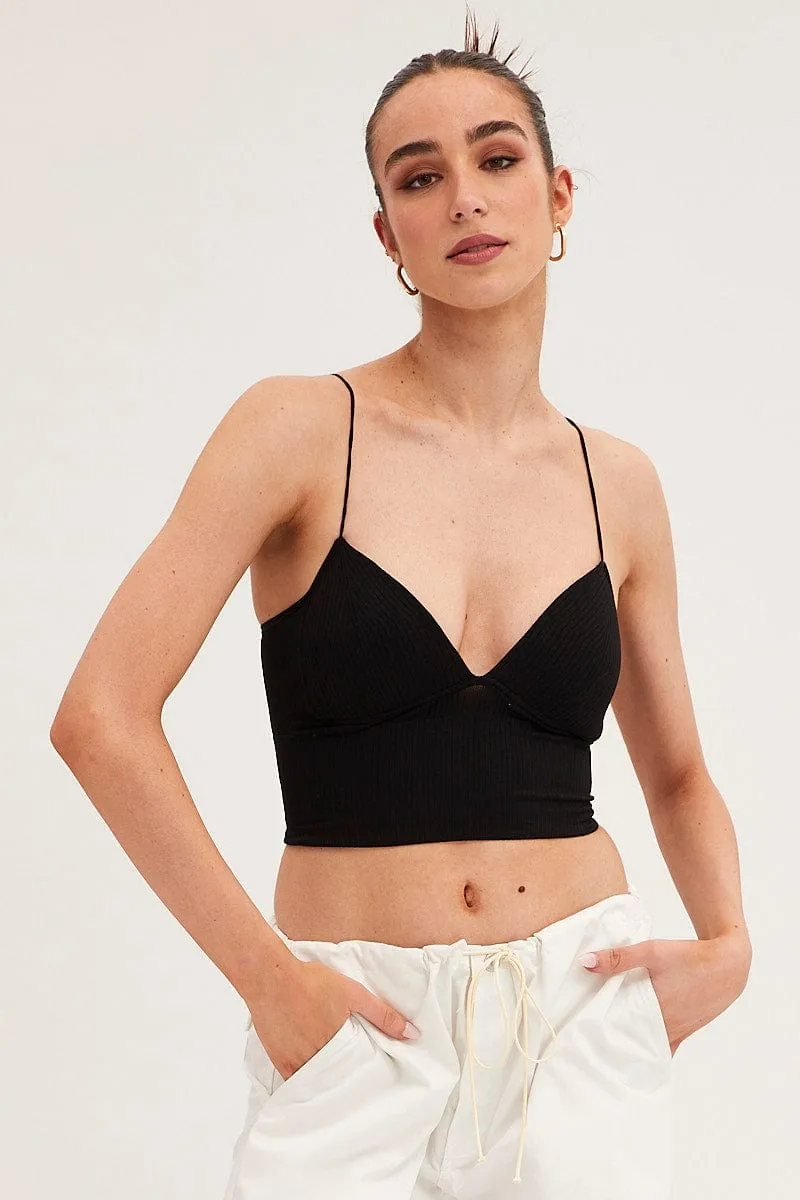 Black Bralette Seamless sold by Ally Fashion product image thumbnail 3