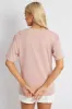 Purple Graphic Tee Short Sleeve sold by Ally Fashion