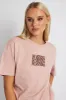 Purple Graphic Tee Short Sleeve sold by Ally Fashion