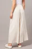 Beige Wide Leg Pants High Rise sold by Ally Fashion