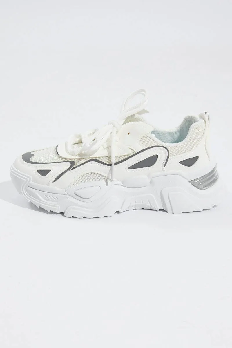 White Sneakers sold by Ally Fashion product image thumbnail 2