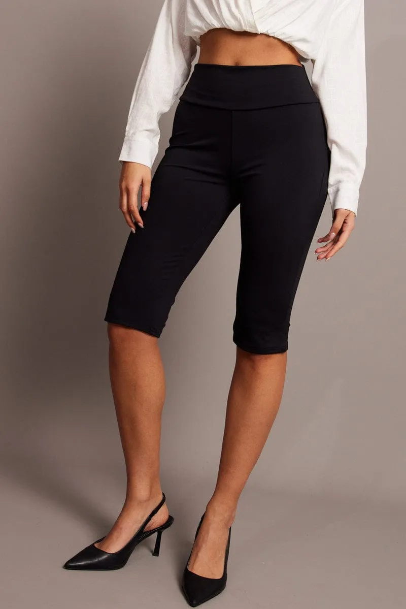 Black Capri Leggings sold by Ally Fashion