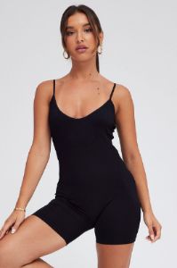 Black Unitard Seamless Activewear sold by Ally Fashion