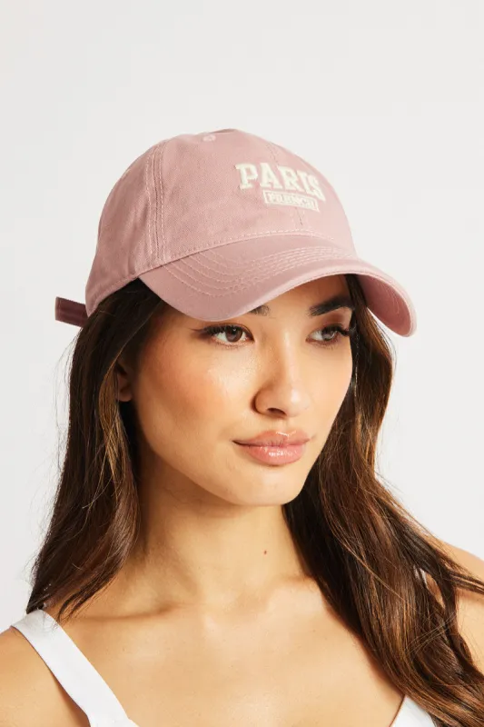 Pink Paris Cap sold by Ally Fashion