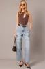 Denim Cargo Jean Mid Rise sold by Ally Fashion
