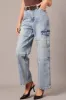 Denim Cargo Jean Mid Rise sold by Ally Fashion