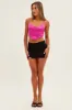 Black Mini Skort Skirt Mid Rise sold by Ally Fashion