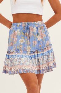 Boho Print Flare Skirt Mini High Rise sold by Ally Fashion