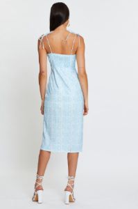 Print Slip Dress Midi sold by Ally Fashion