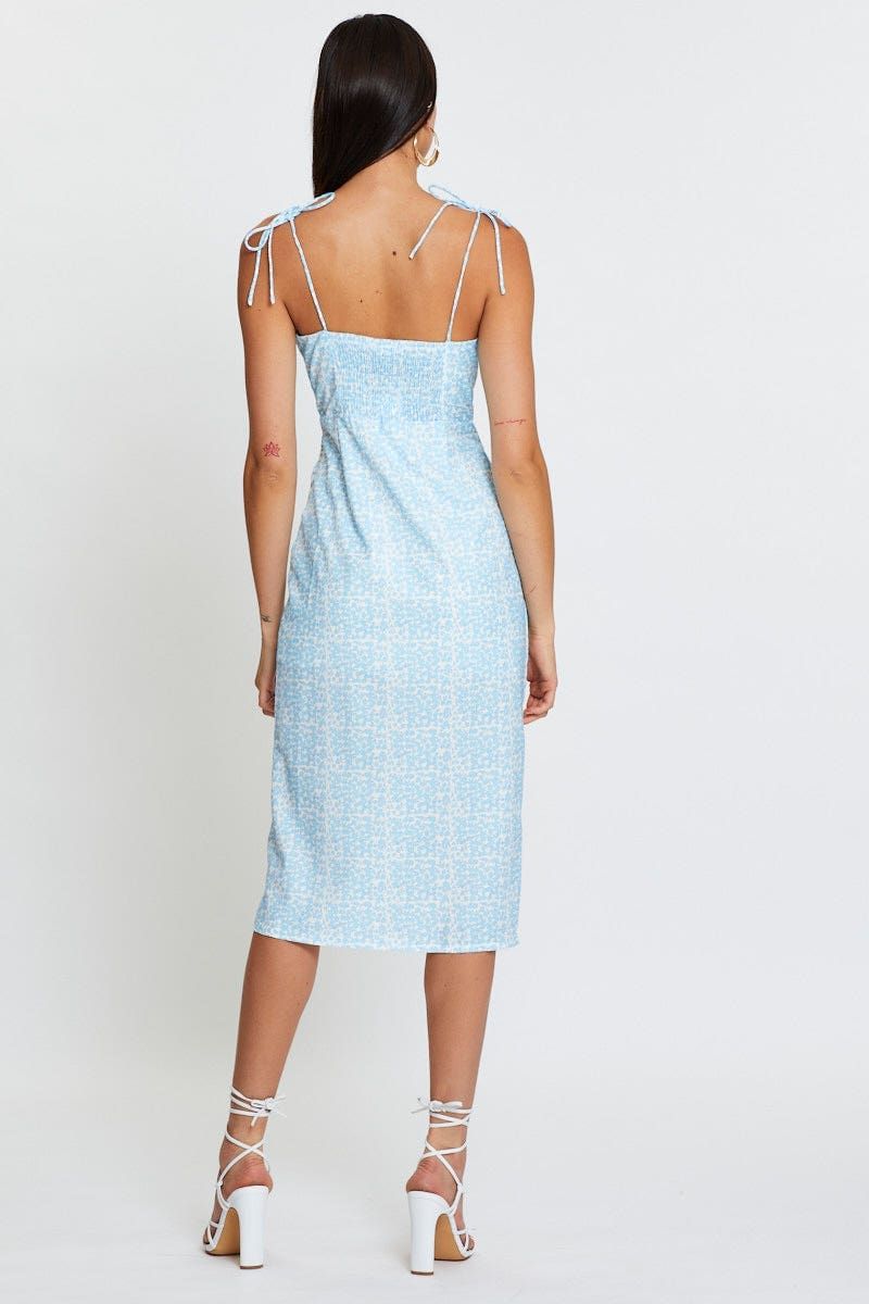 Print Slip Dress Midi sold by Ally Fashion product image thumbnail 5