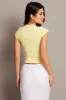 Yellow Graphic Tee Short Sleeve sold by Ally Fashion