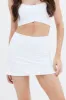 White Tennis Skirt Mini Active sold by Ally Fashion
