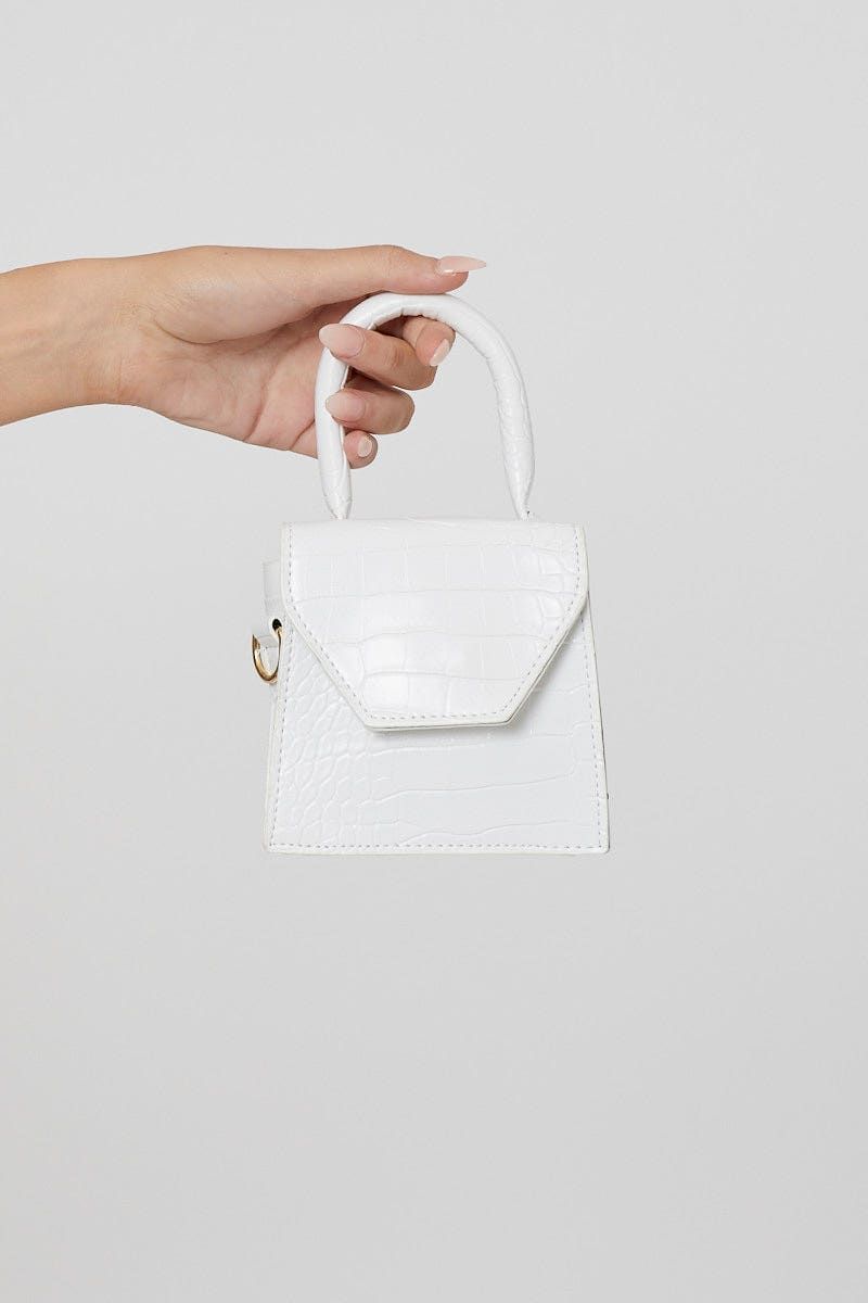 Purple Mini Bag With Pearl Strap sold by Ally Fashion product image thumbnail 5