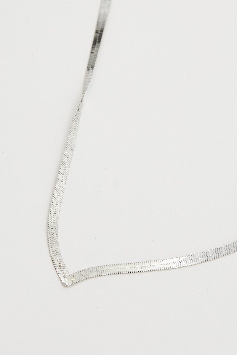 Silver Necklace sold by Ally Fashion product image thumbnail 2