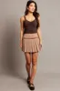 Brown Tennis Skirt Mini Belted sold by Ally Fashion