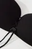 Black Lace Up Self Adhesive Bra sold by Ally Fashion