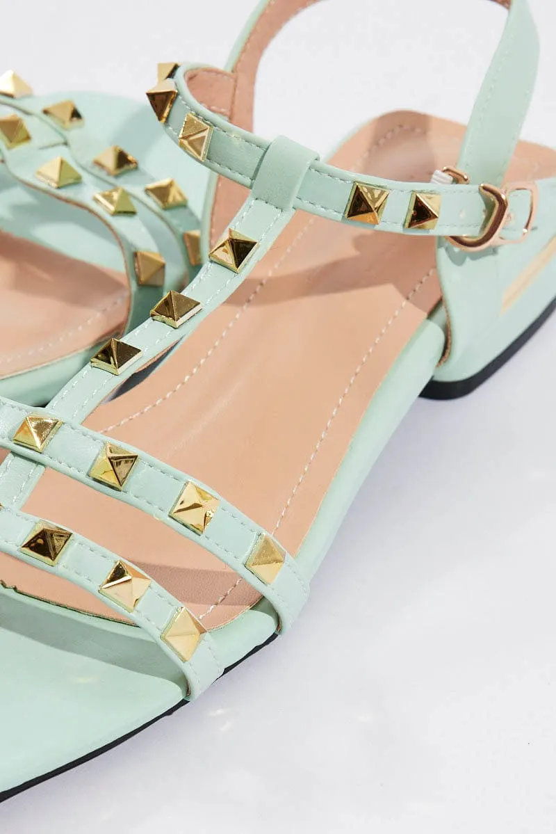 Blue Studded Sandals sold by Ally Fashion product image thumbnail 2
