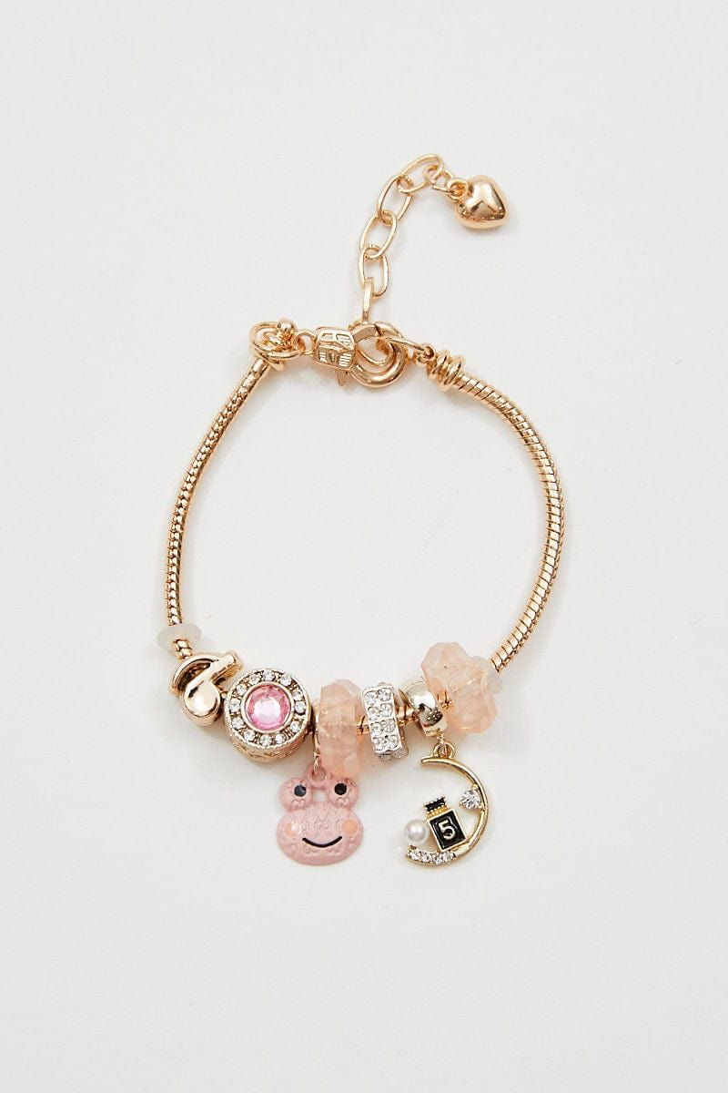 Pink Charm Bracelet sold by Ally Fashion product image thumbnail 2